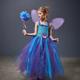 Märchenprinzessin Elfenkleid Cosplay Kostüm Tutu Kinder Mädchen Cosplay Halloween Performance Party Halloween Halloween Karneval Maskerade Einfache Halloween-Kostüme Karneval