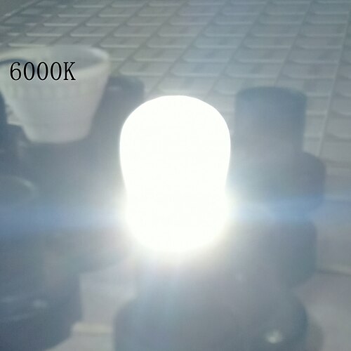 2 W LED-Globus-Glühbirnen, 150 lm, B15, T22, 6 LED-Perlen, SMD 2835, warmweiß, weiß, 110 V/220 V Wechselstrom Image