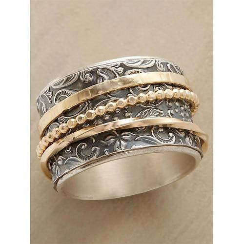 Damen Ringe Aktiv Outdoor Geometrie Ring