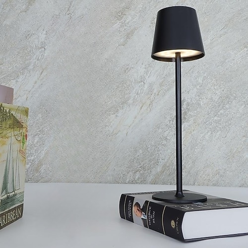 Tischleuchte Wiederaufladbar / Abblendbar Moderne zeitgenössische Eingebaute Li-Batterie angetrieben Für ABS Image