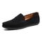 Herren Loafer und Slip-Ons Wildlederschuhe Komfort Schuhe Loafer fahren Casual Outdoor Täglich Wildleder Schwarz Marinenblau Khaki Frühling Sommer