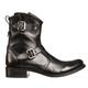 Herren Stiefel Bikerstiefel Motorradstiefel Retro Wanderschuhe Brautkleider schlicht Täglich Leder Komfortabel Stiefeletten / Stiefeletten Halbschuhe braunes Wildleder Schwarz Braun Frühling Herbst