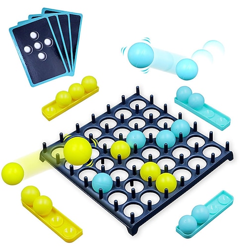 Hüpfballspiel Eltern-Kind interaktives Mehrspieler-Battle Wurfball Kinder-Wissen unterrichtende Brettspiele hüpfende Ballspielzeuge Weihnachtsgeschenk