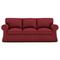 3-Sitzer Sofa-Bezug Baumwollsofa-Bezug mit 3 Kissenbezügen und 3 Rückenlehnenbezügen Ektorp Bezug waschbarer Möbel-Protektor
