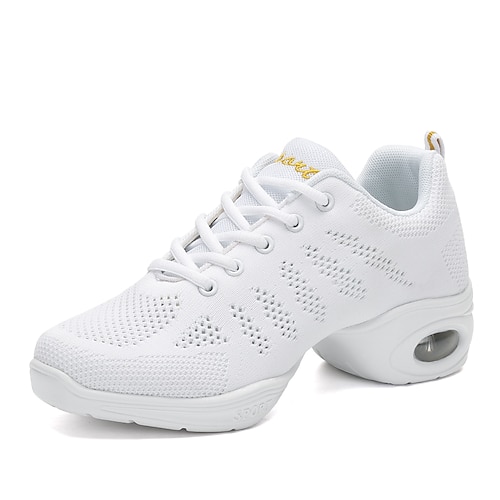 Atmungsaktive Mesh-Tanz-Sneaker für Damen – perfekt für Fitness-Tanz, Modern Dance, Jazz-Tanz und mehr Damenschuhe Image
