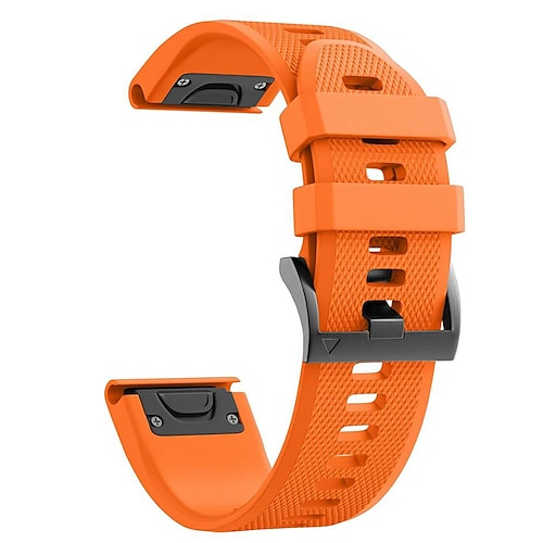 Uhrenarmband für Garmin MARQ Descent G1 Fenix 7 Sapphire Solar / 6 Pro / 5 Plus Forerunner 935 945 Fenix 7X / 6X / 5X / 3 Sapphire Fenix 6X Pro / 5X Plus / 3 HR Silikon Ersatz Gurt 22mm 26mm Image