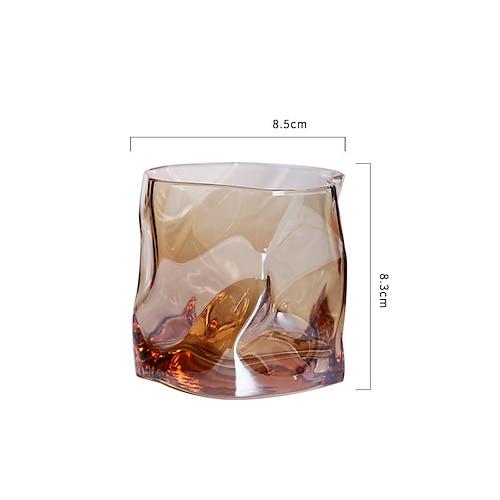 1 Stück Glasbar, transparent, Whiskyglas, kreative Bar, japanisches Glas, Bierglas, Influencer-Tasse.