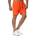 Herren Boardshorts Badeshorts Badehose Schwimmshorts Bademode Strandshorts Kurze Hosen Kordelzug Elastische Taille Bedruckt Feste Farbe Bedruckt Schnelltrocknend Draussen Knielänge Täglich Strand