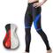 Herren Radhose lang Fahhrad Leggings MTB Mountain Rennrad Sport Geometrisch 3D-Pad Atmungsaktiv Rasche Trocknung Feuchtigkeitsabsorbierend Grün Gelb Elasthan Bekleidung Fahrradbekleidung / elastisch