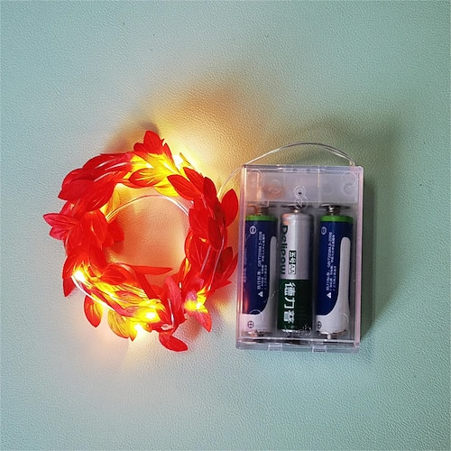 elegante Hochzeitsempfangsparty, künstliche Pflanzen, LED-Lichterkette 2m, Kletterpflanze, grünes Blatt, Heim, Hochzeit, Outdoor, Efeuranken-Dekoration, Lampe zum Selbermachen, hängend, Garten, Image