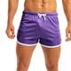 Herren Sportliche Shorts Kurze Sporthose Kurze Sporthose Sport Shorts Mesh-Shorts Ausgehen Wochenende Atmungsaktiv Schnelltrocknend Gitter Kordelzug Elastische Taille Glatt Kurz Gymnastik