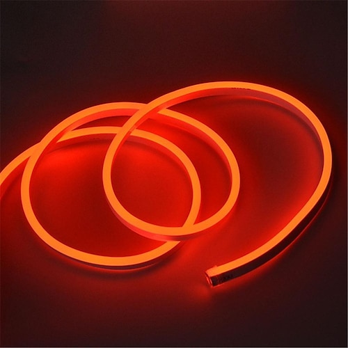 LED-Neon-Lichtschlauch flexible wasserdichte Neon-Lichtleiste 220 V-240 V Neon-Lichtschlauch für Schlafzimmer und Innen- und Außendekoration Image