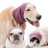 Hundemantel, beruhigende Hundeohrenabdeckung zur Lärmreduzierung, Haustier-Kapuzen-Ohrenschützer zur Linderung von Angstzuständen, Fellpflege, Baden, Föhnen, Welpenhals-Ohrenwärmer für kleine,
