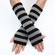 Damen Fingerlose Handschuhe Warme Winterhandschuhe Geschenk Täglich Polyester Gestrickt Acrylfasern Cosplay Brautkleider schlicht 1 Paar
