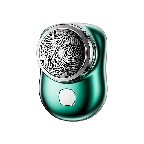 1 Stück Mini tragbarer elektrischer Rasierer USB wiederaufladbarer Barttrimmer Rasierer für das Gesicht kabellos Nass- und Trockenrasur schmerzlos Valentinstagsgeschenk Image