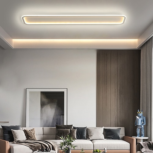 Deckenleuchte Küche 40/60/80/100 cm moderne Leuchten Deckenbehang für Küche Esszimmer Tisch Schlafzimmer 110–240 V Image