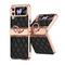Handy Hülle Handyhüllen Für Samsung Galaxy Z Flip 7 Z Flip 6 Z Flip 5 Z Flip 4 Z Flip 3 Rückseite Bling Strass Beschichtung Kristalldiamant PC PU-Leder
