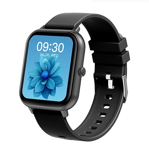 696 ZL54C Smartwatch 1.83 Zoll Smartwatch Fitnessuhr Bluetooth Schrittzähler Anruferinnerung Schlaf-Tracker Kompatibel mit Android iOS Damen Herren Freisprechanlage Nachrichterinnerung Image