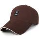 Herren Cap Basecap Schwarz Weiß Baumwolle Reise Strand Design Outdoor Urlaub Glatt Einstellbar Modisch