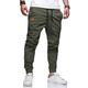 Herren Cargohose Cargohosen Cargohose Jogginghose Jogger Hose Hosen Freizeithose Kordelzug Elastische Taille Elastischer Ärmelbund Glatt Sports Outdoor Laufen Baumwolle Baumwollmischung Strassenmode