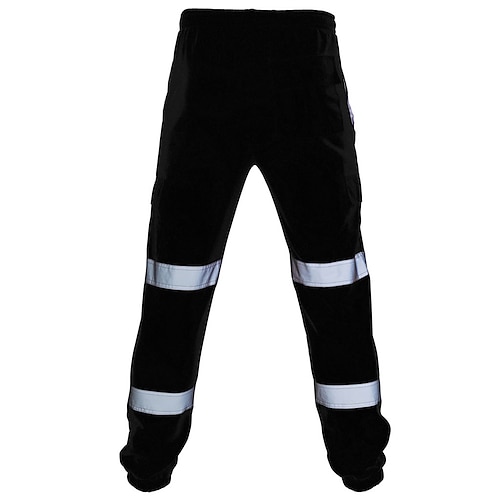 Herren Cargohose Cargohosen Cargohose Taktische Hose Hose Hosen Arbeitshose Elastische Taille Reflektierend Wasserdicht Brautkleider schlicht grün fluoreszierend Schwarz Image