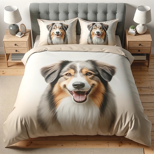 Bedrucktes Bettwäsche-Set Beste Abschlussgeschenk Personalisierte Geschenke Bettbezug-Set Bettwäsche-Set für Freunde Familie Image