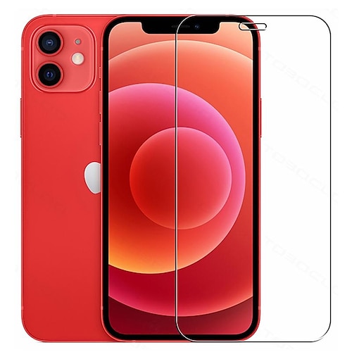 3 Stücke Schutzfolie Für Apple iPhone 16 iPhone 15 Pro Max Plus iPhone 14 13 12 11 Pro Max Mini SE X XR XS Max 8 7 Plus Gehärtetes Glas 9H Härte Anti-Blasen Anti-Fingerprint High Definition (HD Image