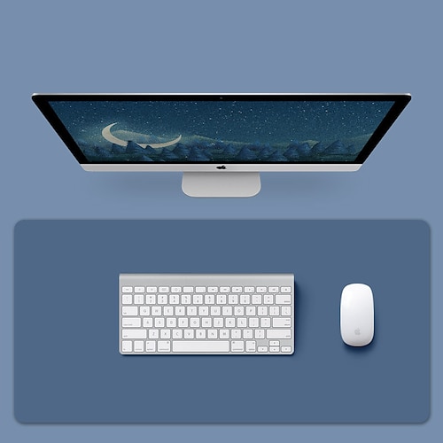 Einfaches Mauspad 35.417.70.08 Zoll Rutschfest WASSERDICHT Leder Mauspad für Computer Laptop PC B¨¹ro Zuhause Spielen Image