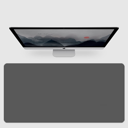 Einfaches Mauspad 35.417.70.08 Zoll Rutschfest WASSERDICHT Leder Mauspad für Computer Laptop PC B¨¹ro Zuhause Spielen Image