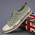 Casual Canvas-Sneaker für Herren – stylische blaue Low-Top-Schuhe für Alltag, Outdoor-Aktivitäten und Sport