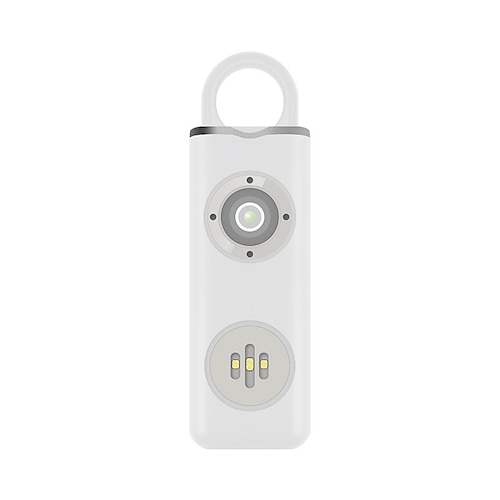 Persönlicher Alarm-Schlüsselanhänger für Frauen 130 dB Sirenenalarm LED-Taschenlampe mit Blitzlicht wiederaufladbarer Sicherheitsalarm Image