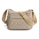 Umhängetasche aus Nylon mit mehreren Taschen für Damen – leichte, wasserdichte Schultertasche für Reisen, Arbeit und den täglichen Gebrauch