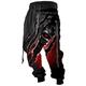 Tiger Pfote Brautkleider schlicht Herren 3D-Druck Jogginghose Trainingshose Hosen Hose Outdoor Strasse Casual Polyester Schwarz S M L Mittlere Taillenlinie Elastizität Hose