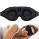 1pc Schlaf-Augenmaske für Männer und Frauen 3D-konturierte Cup-Schlafmaske und konkav geformte Augenbinde-Nachtschlafmaske blockieren das Licht, weiche Komfort-Augenschutzabdeckung für Reisen,