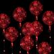 LED-Ballons leuchten bunte Bobo-Ballons, transparente Lichtblase für Hochzeiten, Bankette, Partys, Geburtstagsdekoration