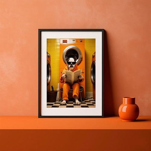 Druck Gerollte Leinwand - Tiere Modern Kunstdrucke Image