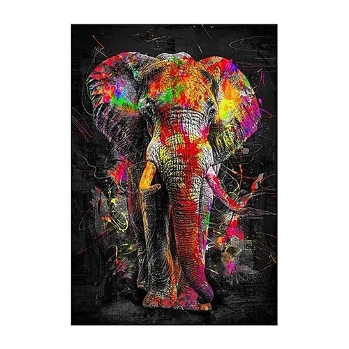 Giraffen-Graffiti-Wandkunst-Leinwandbilder auf der Wandkunstposter und -drucke Tiere moderne Bilder für Kinderzimmerdekoration Image