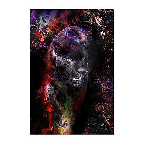 Giraffen-Graffiti-Wandkunst-Leinwandbilder auf der Wandkunstposter und -drucke Tiere moderne Bilder für Kinderzimmerdekoration Image