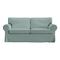 2-Sitzer Sofa Bezug oder Ektorp 2-Sitzer Schlafsofa Bezug mit Kissenbezügen und Rückenlehnenbezügen Ektorp Couchüberzug waschbarer Möbel-Schutz