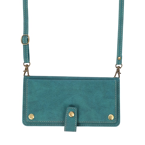 Handy Hülle Handyhüllen Für Samsung Galaxy S26 Ultra Plus S25 S24 S23 S22 S21 FE S21 Ultra Plus A34 A12 A32 Handtasche Brieftaschenhülle mit verstellbarem Umhängeband Mit Abnehmbarem Schultergurt Mit Image