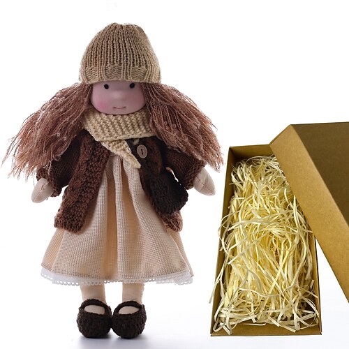 Waldorfdoll Baumwoll Waldorf Puppe Puppenkünstler Handgemacht Festival Daumen Waldorf Weihnachtsgeschenk Image