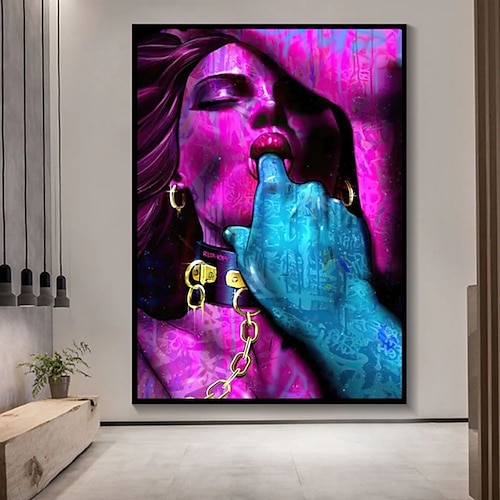 1 Panel People Prints Nude Art Wall Art Modern Picture Home Decor Wandbehang Geschenk gerollte Leinwand ungerahmt ungedehnt Image
