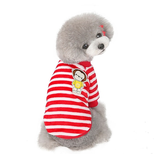 Hunde Katzen Pelzige Kleintiere Kapuzenshirts Stoff Hunde-Shirt / Hunde-T-Shirt Hunde-Kapuzenshirt Katzen-Kapuzenshirt Winter Herbst Warm Party Hundebekleidung Image