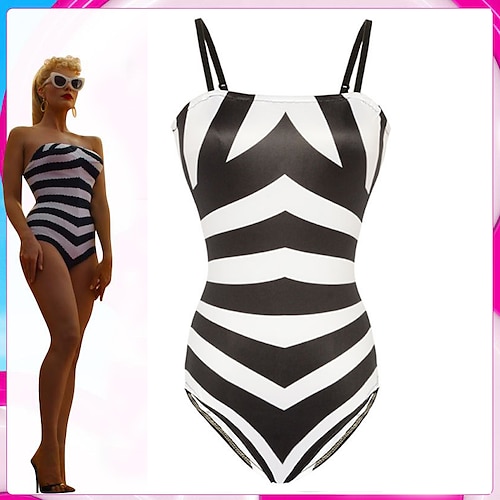 Barbiecore Film Rollerblade Outfits Puppe Ken Y2K Overall Kleid Herren Damen Cosplay Kostüm Halloween Karneval Maskerade Image