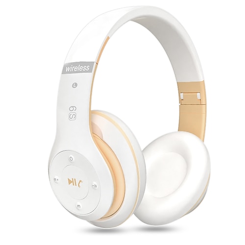 Wireless Bluetooth Kopfhörer Tiefer Bass HIFI Ohrhörer Tragbares Faltbares Headset mit Mikrofon Unterstützung für SD-Karte für Android/IOS Valentinstagsgeschenk Image