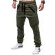 Herren Cargohose Cargohosen Cargohose Jogginghose Jogger Hose Hosen Freizeithose Kordelzug Elastische Taille Mehrere Taschen Einfarbig In voller Länge Täglich Baumwollmischung Klassisch Brautkleider