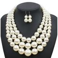 Schmuckset Trinity-Halskette For Damen Perlen Party Hochzeit Besondere Anlässe Perlen / Casual / Täglich