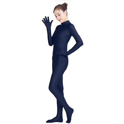 Zentai-Anzüge Catsuit Ganzkörperanzug Karnevalskostüm Ganzkörperanzug Herren Damen Mode Charme Liebende Einfarbig Mode Lycra Kostüm für Party Party / Abend Innen Halloween Karneval Maskerade Image