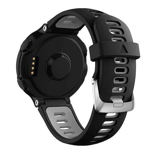 Uhrenarmband für Garmin Forerunner 220/230/235/620/630/735XT Approach S20 / S6 / S5 Silikon Ersatz Gurt Atmungsaktiv Sportarmband Armband Image