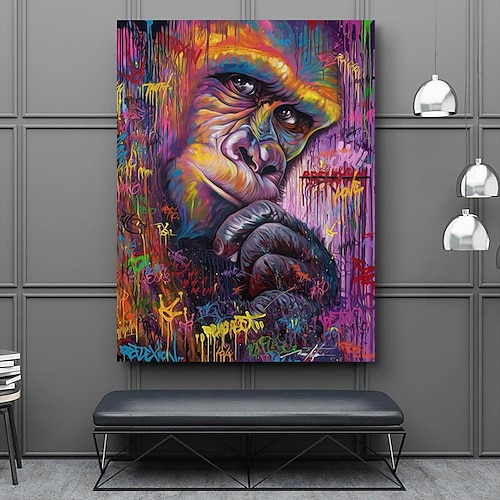 wandkunst leinwanddrucke tier stadtansicht wohnkultur dekor gerollte leinwand kein rahmen ungerahmt ungedehnt Image